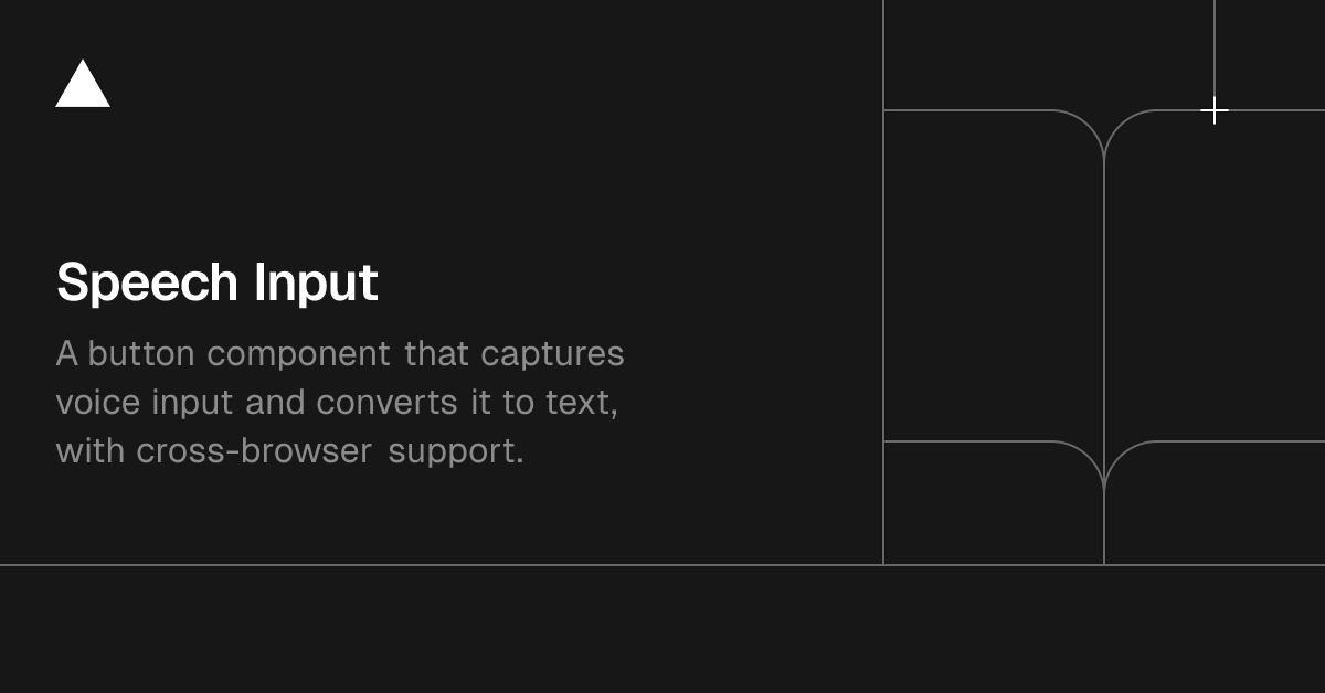 Voice Input Examples Speech Input